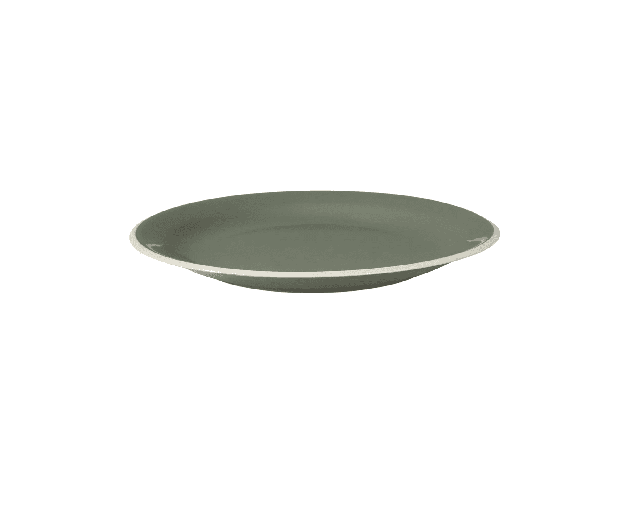 Broste Copenhagen Taverna tallrik ø 28 cm grön, set om 4