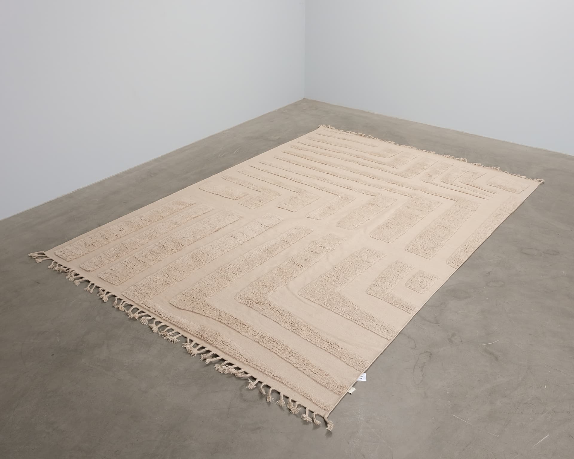 Classic Collection Field ullmatta 250 x 350 cm beige