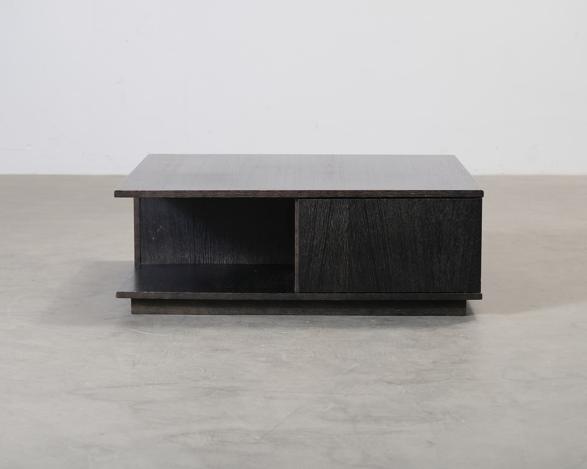 Soffbord 100 x 100 cm svart