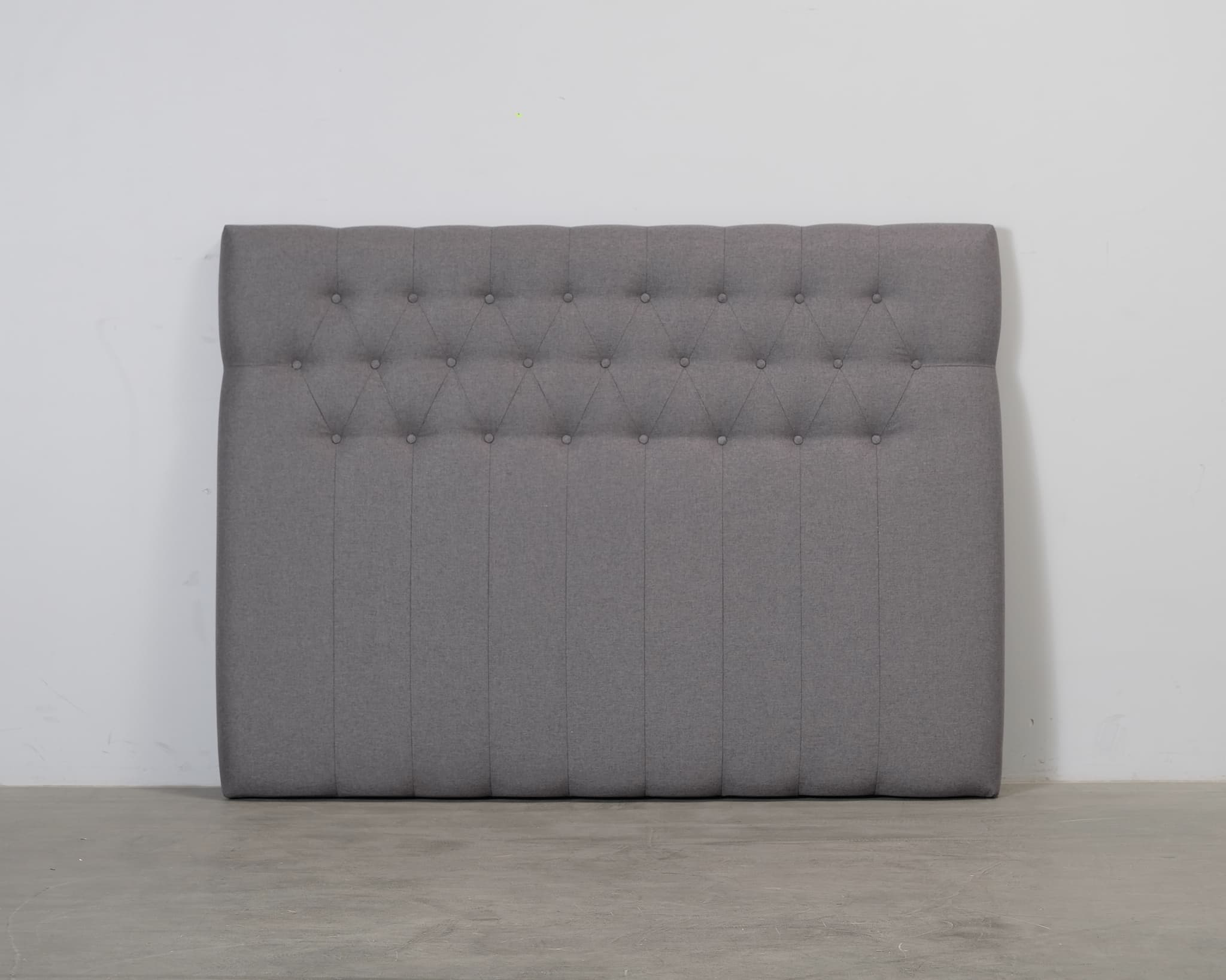 Hilton sänggavel 160 cm harmaa