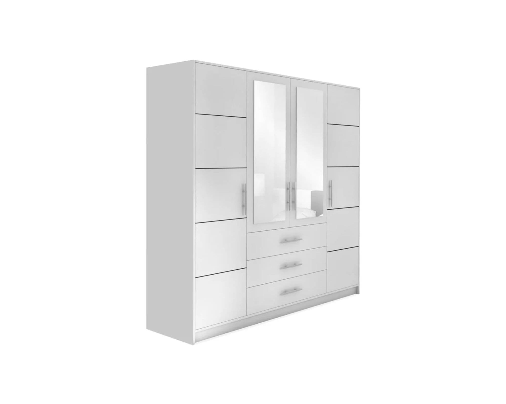 Escaldes garderob vit